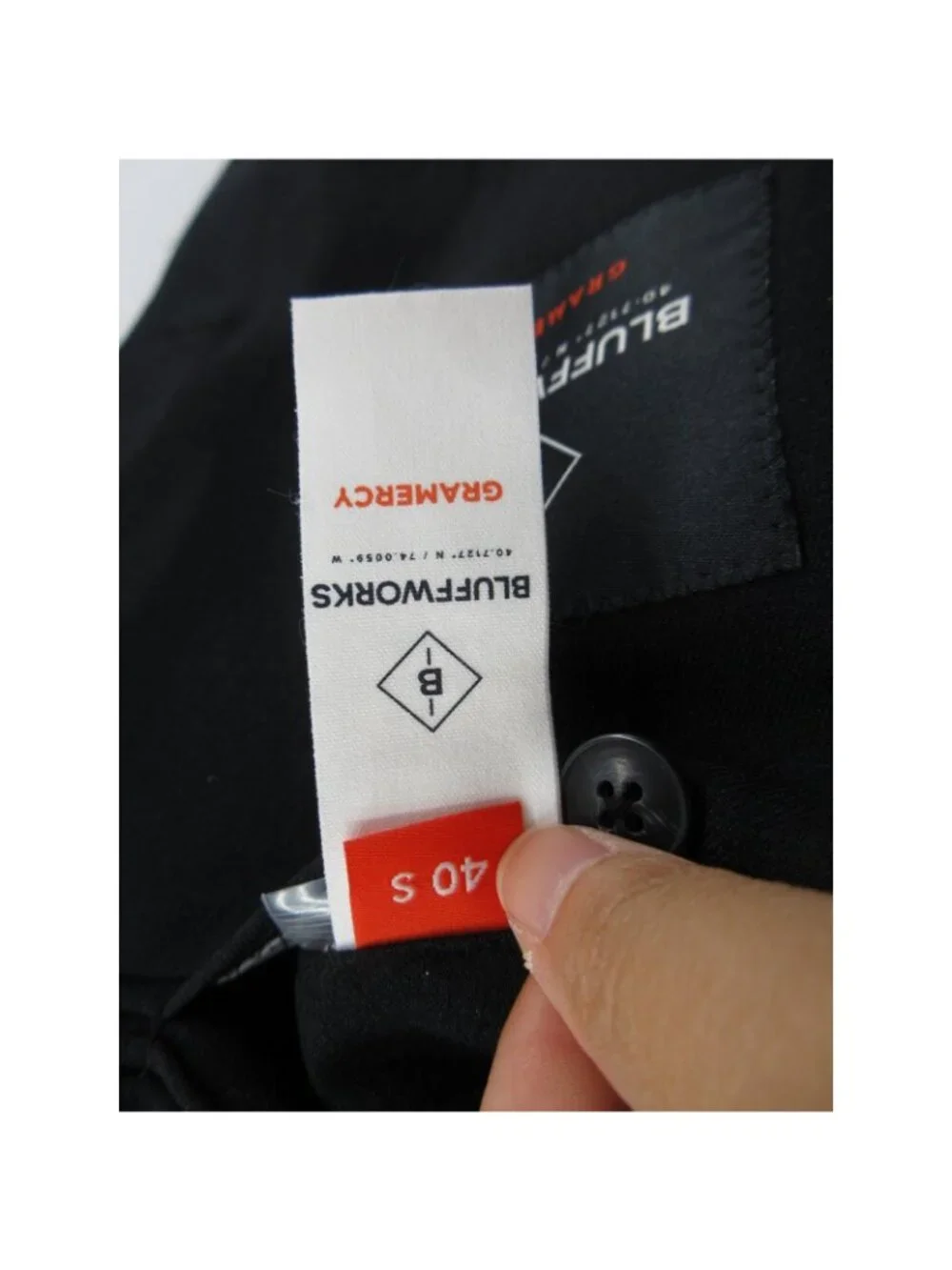 Bluffworks Sport Coat 40 Short Gramercy Blazer Performance Slim Travel